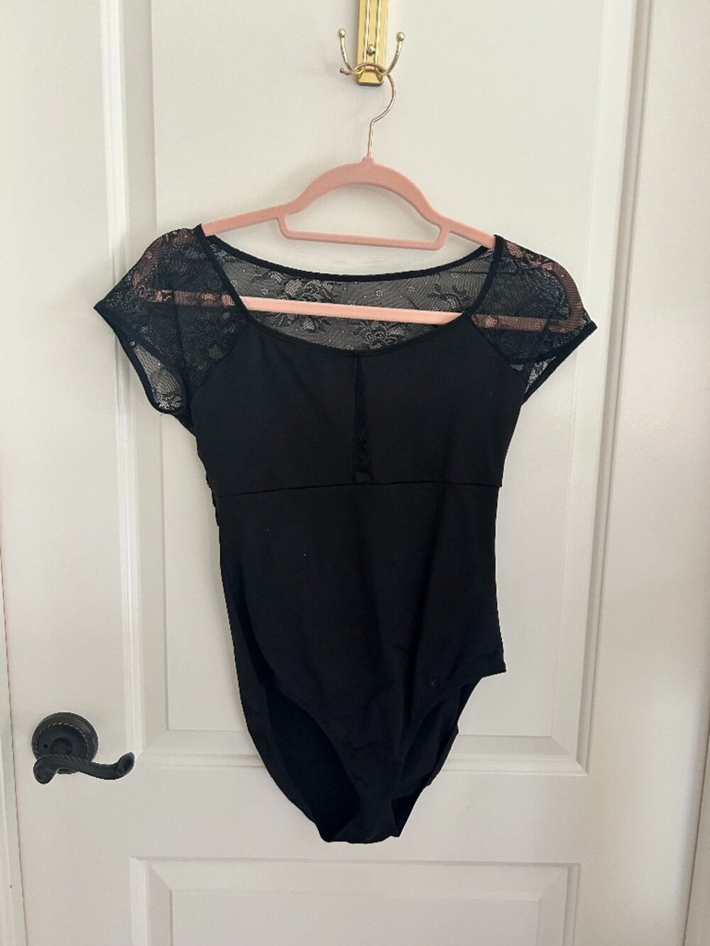 Black Lace Leotard